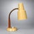 Fagerhults Ljusarmatur, Swedish Mid-Century Modern, Adjustable Table or Desk Lamp, Cream Lacquered Metal, Wood, Sweden,...