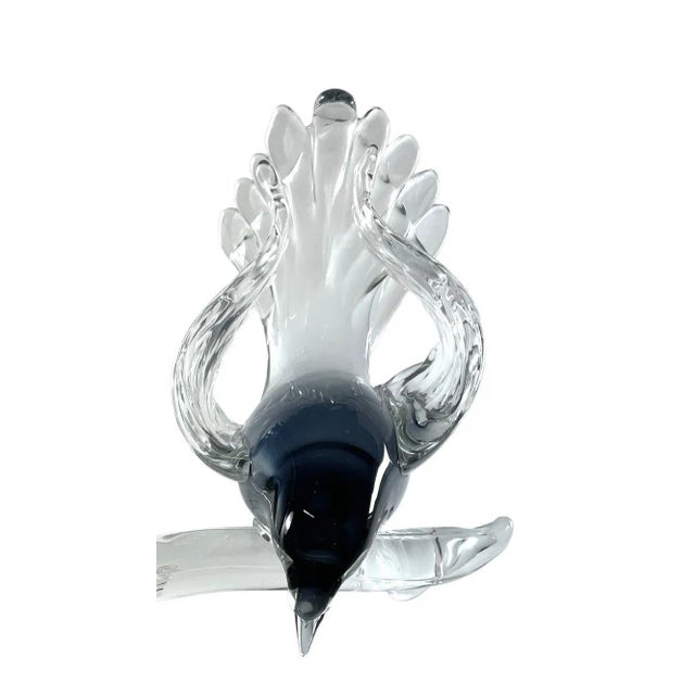 Mid-Century Modern Mid 20th Century Formia Murano Love Birds Figurine For Sale - Image 3 of 11
