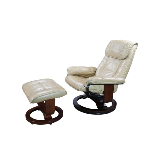 Good Overall; a few light stains / blemishes and marking to the base. Leather wrinkled Unsigned Dimensions: 30" x 36" 35"...