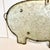 1980s Vintage Farmhouse Arts & Crafts Boho Chic Pig Galvanized Tray. For Sale - Image 9 of 9