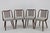 Beech Dining Chairs by Antonin Suman for Thonet, 1960s, Set of 6 For Sale - Image 3 of 18