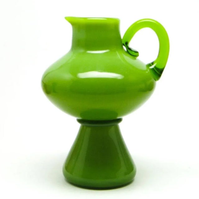 Postmodern Jug from Cracow Glassworks, Poland, 1970s For Sale - Image 9 of 12