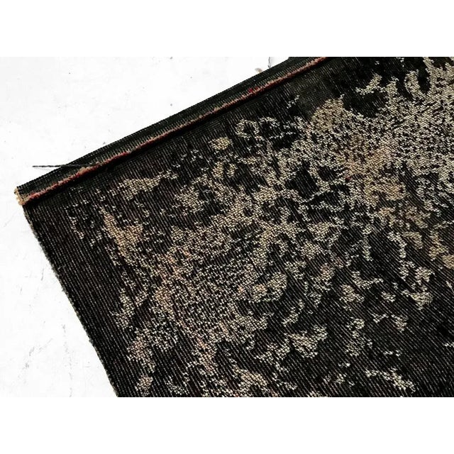 Textile French Abstract Woolen Rug by Maurice André, Aubusson, 1950 For Sale - Image 7 of 10