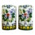 Hand‑Painted Porcelain Brush Pots – Famille Rose Floral For Sale