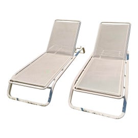 Example of Double Outdoor Chaise Lounge