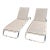 Ego Paris Marumi Outdoor Sun Loungers – Set of 2 For Sale