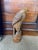 Cinnamon Large Antique Bamboo Hand Carved Eagle Meiji Period For Sale - Image 8 of 14