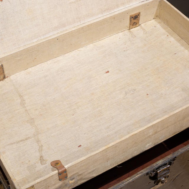 Antique Leatherold Mfg. Co. Steamer Trunk c.1880-1920 For Sale - Image 9 of 12