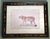 John-Richard Framed Nature Prints of a Tiger & Wildcat Pair Faux Tortoiseshell Wood 16x12.5 For Sale - Image 11 of 15