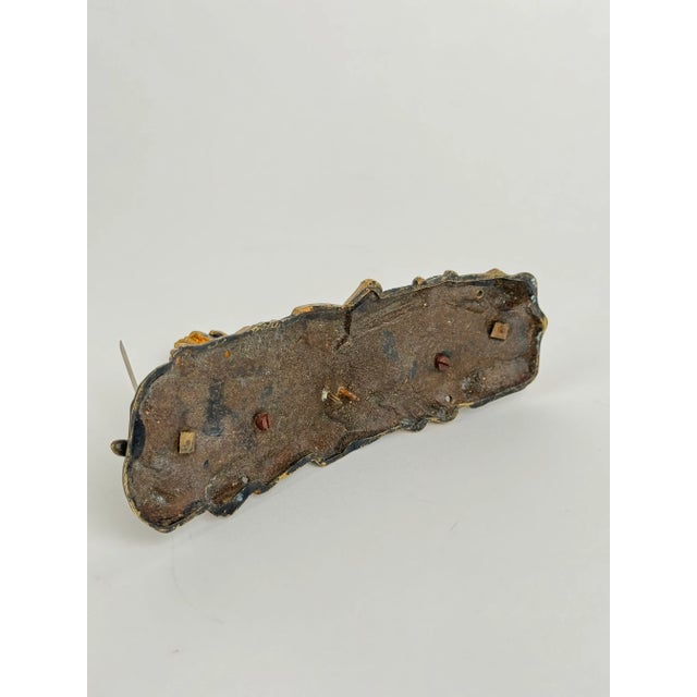 Metal Gilt & Patinated Bronze Sculpture of Two Soldiers For Sale - Image 7 of 8