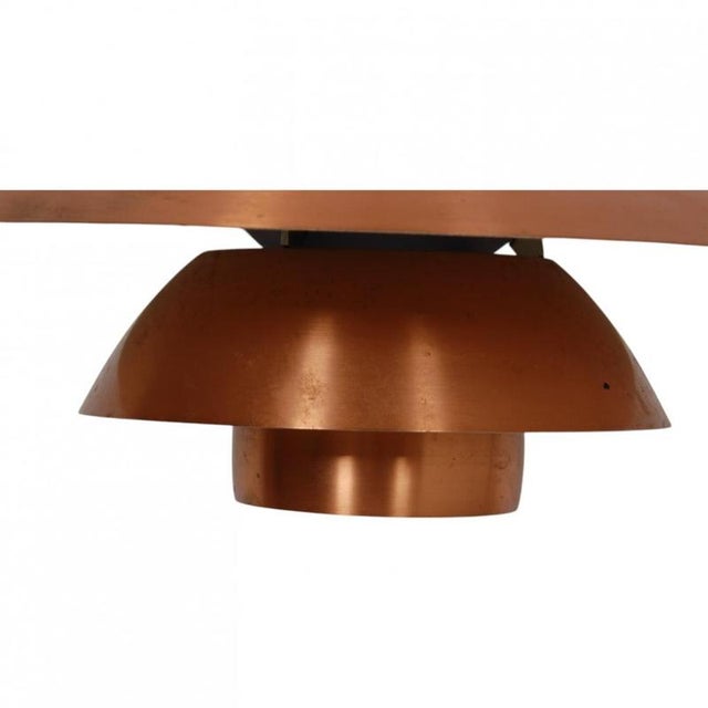 Vintage PH 4/4 Copper Pendant Light by Poul Henningsen, 1970s For Sale - Image 3 of 11