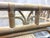 Vintage Palm Beach Chic Ficks Reed Style Rattan and Glass Rolling Bar Cart For Sale - Image 13 of 14