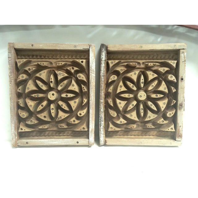 Wood Lotus Flower Wood Form Wall Art For Sale - Image 7 of 15