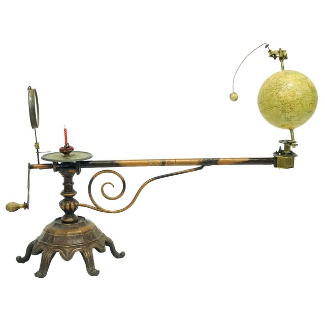 Scientific Tellurium and Lunarium by Jean Felkl, Prague, 1870s For Sale