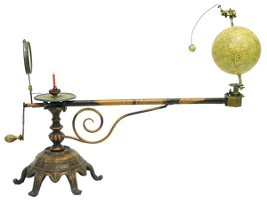 Scientific Tellurium and Lunarium by Jean Felkl, Prague, 1870s