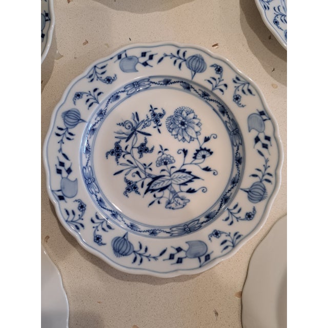 Early 1900's Meissen Salad Plates - Set of 6 For Sale - Image 15 of 16