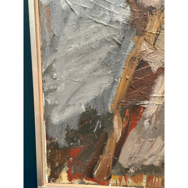 Juho Suni, Nude Woman, 1950s, Oil on Canvas, Framed For Sale - Image 7 of 18