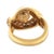 Vintage Pearl Diamond 18k Yellow Gold Ring, Size 6 For Sale In Los Angeles - Image 6 of 6