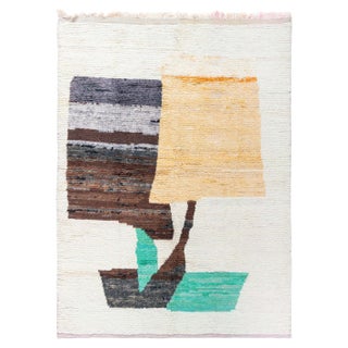 Modern Moroccan Hand-Knotted Wool Rug by Doris Leslie Blau For Sale