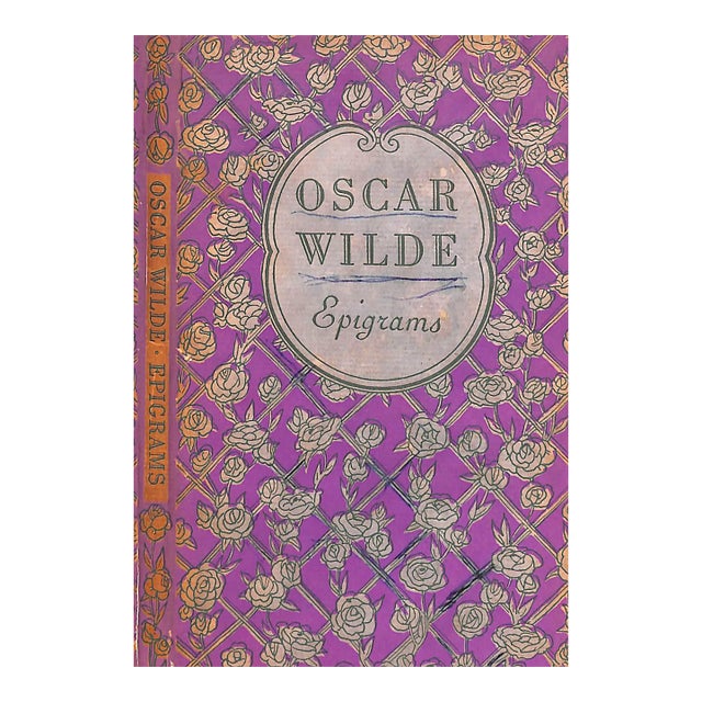 "Oscar Wilde Epigrams" 1960 For Sale
