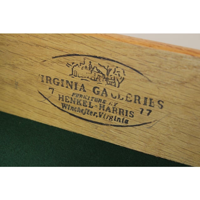 Henkel Harris Cherry 4 Drawer Chairside Chest For Sale - Image 13 of 13
