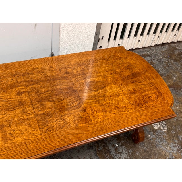 Vintage Spanish Revival Carved Wood Coffee Table For Sale - Image 10 of 12