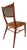 Rare Mid-Century Modern Model 7001 Side Chair in Walnut & Leather Attributed to Paul McCobb for Directional, Usa, C. 1950's For Sale