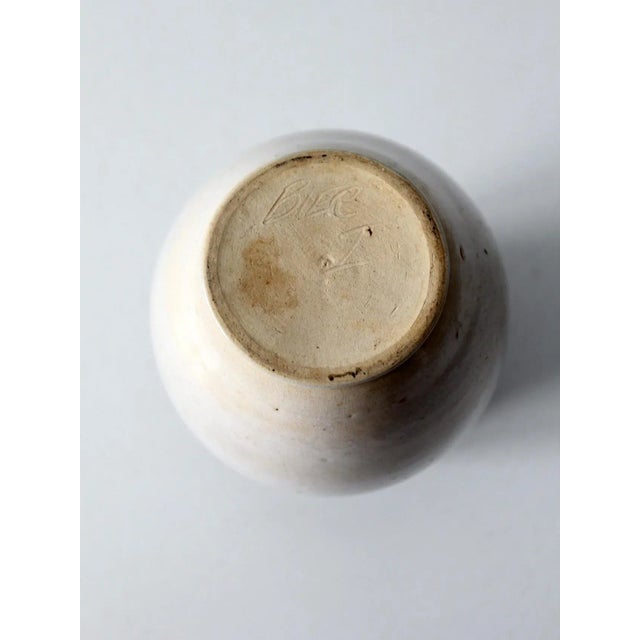 Ceramic Vintage Bier Studio Pottery Vase For Sale - Image 7 of 8
