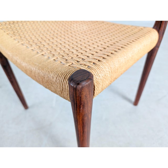 Model 75 Chairs in Rosewood by Niels Otto Møller, Set of 4 For Sale - Image 11 of 13
