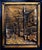 Impressionist Duke Windsor, Impressionist Cityscape Wall Sculpture, "Golden Alley No. 1" For Sale - Image 3 of 3