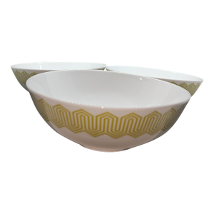 Happy Chic for Jonathan Adler "Charlotte" Porcelain Serving Bowls (3)