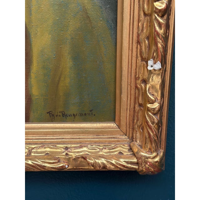 Philippe De Rougemont, Madonna, 1950s, Oil on Canvas, Framed For Sale - Image 9 of 14