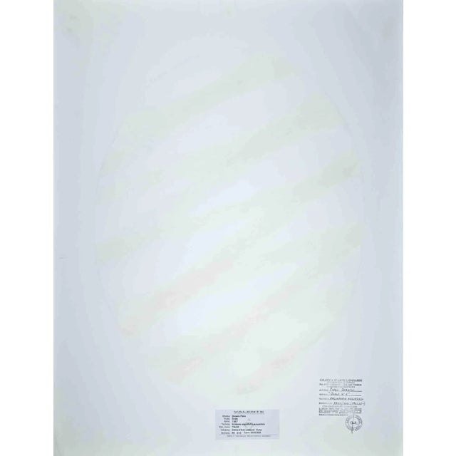 Piero Dorazio, Oval, Original Etching, 1987 For Sale - Image 3 of 4