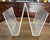 Vintage MCM Mid Twentieth Century Modern “W” Form Bent Lucite Acrylic Magazine Rack 1970’s For Sale - Image 4 of 5