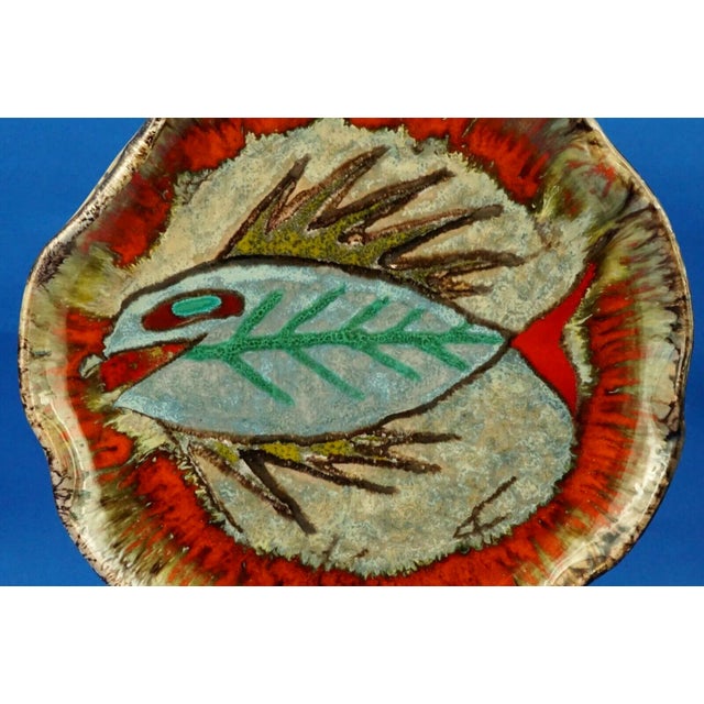 Beige Futurist Ceramic Plate by Riccardo Gatti, Italy, 1920s For Sale - Image 8 of 18