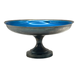 Vintage Oneida Silverplate Blue Lined Dish