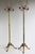 Mid-Century Modern Vintage Italian Ornate Brass Free Standing Coat and Hat Racks, 1960s, Set of 2 For Sale - Image 3 of 14