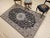 Traditional Vintage Persian Nain Habibian Rug, Handwoven Floral Pattern With Silk Highlights, Navy & Blue. 5’ X 8’ For Sale - Image 3 of 12