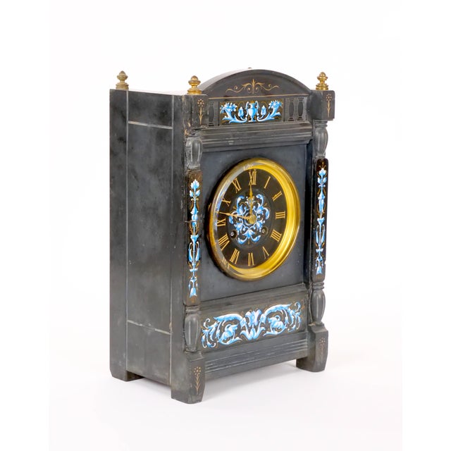An exceptional late 19th-century Victorian mantel clock by Tiffany & Co., dating to circa 1880–1890 and executed in the...