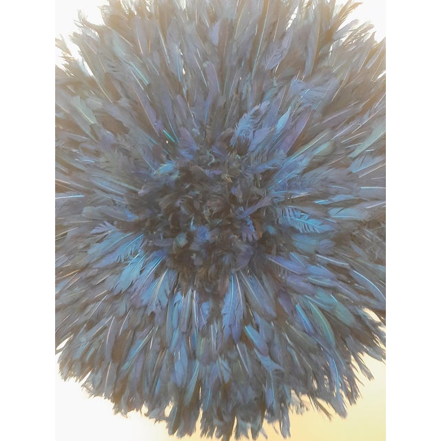 Juju Hat Navy Blue of 20" - 50 Cm For Sale In Washington DC - Image 6 of 6