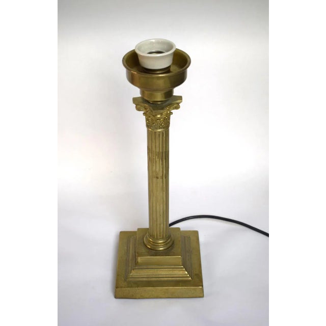 Traditional Antique Empire Style Table Lamp, 1890s For Sale - Image 3 of 5