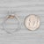 Metal 0.55ctw Round Diamond Halo Engagement Ring 14k White Gold Size 6.5 For Sale - Image 7 of 8