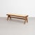 057 Civil Bench in Wood and Woven Viennese Cane by Pierre Jeanneret for Cassina For Sale - Image 9 of 18