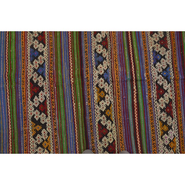 1960s 1960s Oushak Neutraş Turkish Kilim Rug For Sale - Image 5 of 10