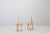 Elegant pair of wooden coffee tables, model TN6, by Franco Albini for Poggi, 1953. I have official proof of authenticity...