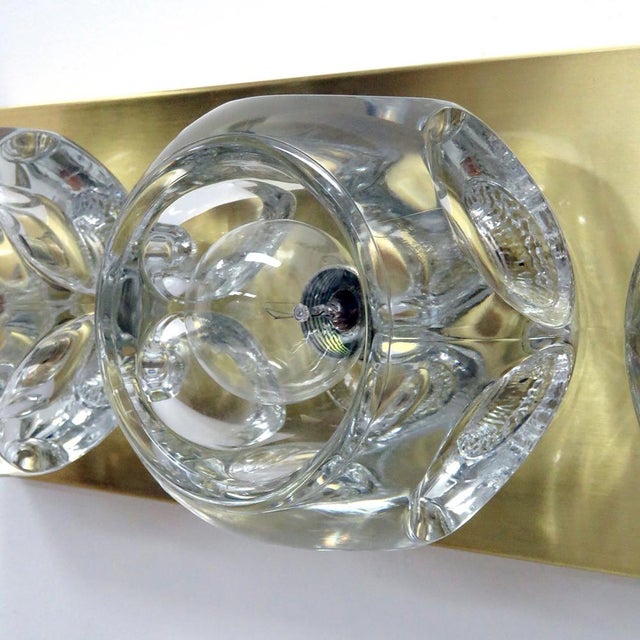 1970s Cubic Peill & Putzler Flushmount Light, 1970 For Sale - Image 5 of 10