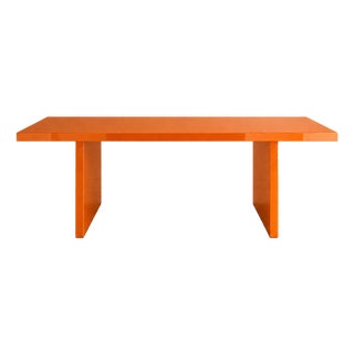 Alfa Table in Glossy Lacquered Wood by Andrea Toffanin for Hood Italia For Sale