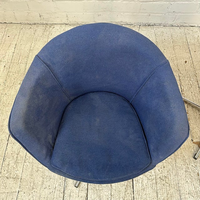 Pair of Swivel Small Overman Chairs For Sale In Cleveland - Image 6 of 11