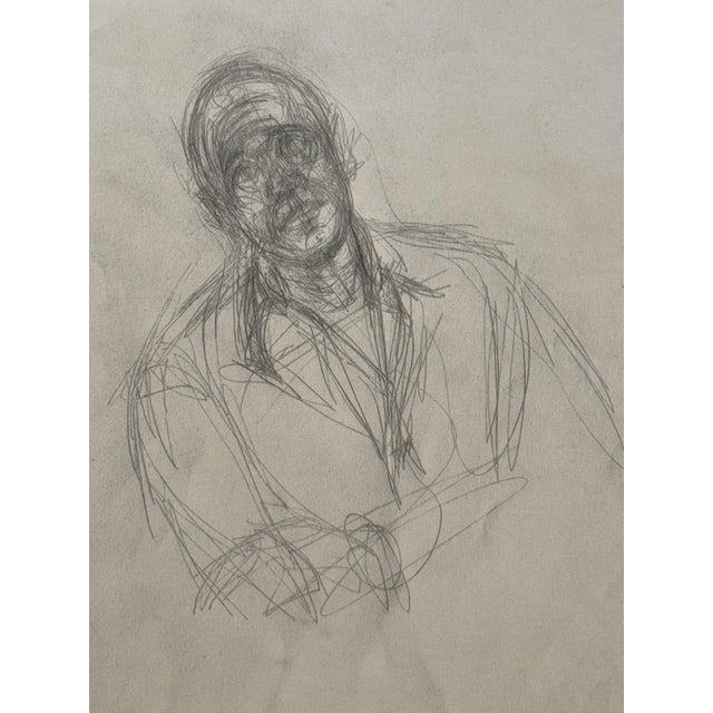 Alberto Giacometti, Portrait of Jean Genet, 1954, Lithograph For Sale - Image 6 of 6