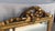 18th Century 18th Century French Gilded Marriage Mirror in Napoleon III Style For Sale - Image 5 of 5